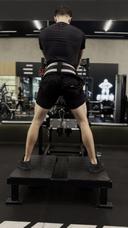 Sumô belt squat