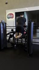 Flexora em pé máquina