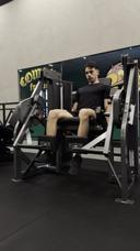 Cadeira extensora unilateral