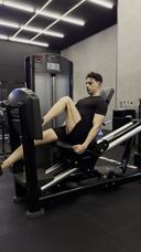 Leg press horizontal unilateral