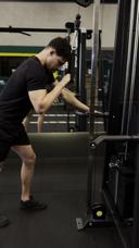 Tríceps pulley unilateral